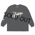 PORKCHOP/CRS LOGO L/S TEE（BLACK）［プリント長袖T-25春夏］