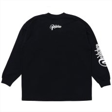 画像2: PORKCHOP/CRS LOGO L/S TEE（BLACK）［プリント長袖T-25春夏］ (2)