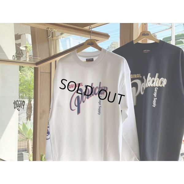 画像5: PORKCHOP/CRS LOGO L/S TEE（WHITE）［プリント長袖T-25春夏］