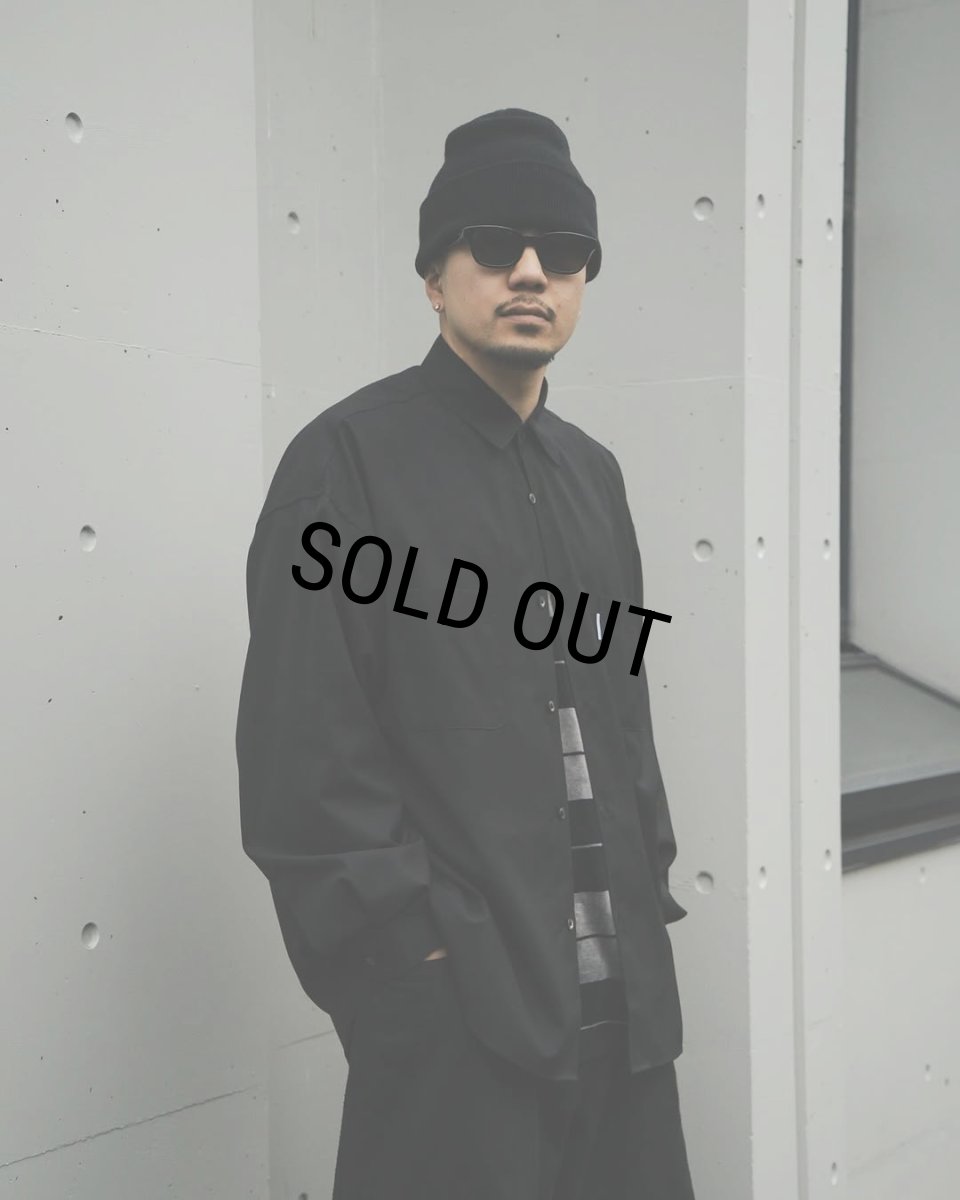 画像4: COOTIE PRODUCTIONS/N/C Big Cuffed Beanie（Black）［ビッグカフドビーニー-25春夏］ (4)