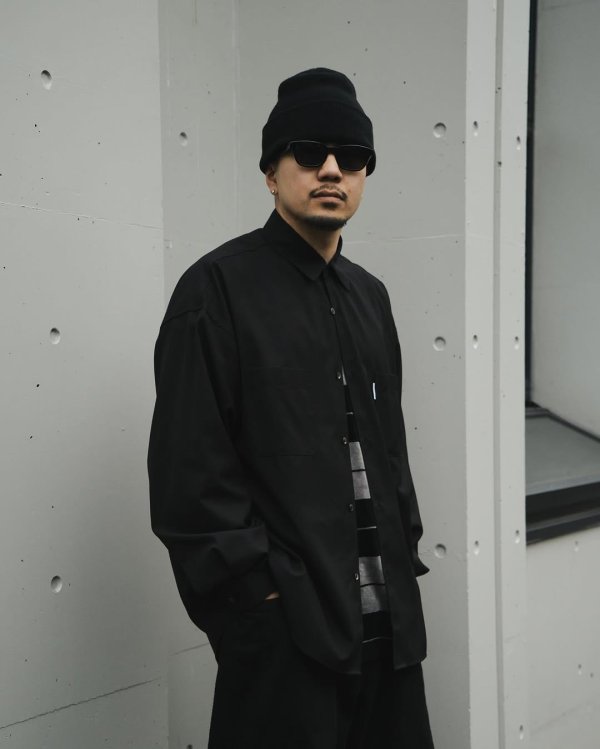 画像4: COOTIE PRODUCTIONS/N/C Big Cuffed Beanie（Black）［ビッグカフドビーニー-25春夏］