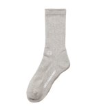 COOTIE PRODUCTIONS/Raza Middle Socks（Ash Gray）［ミドルソックス-25春夏］
