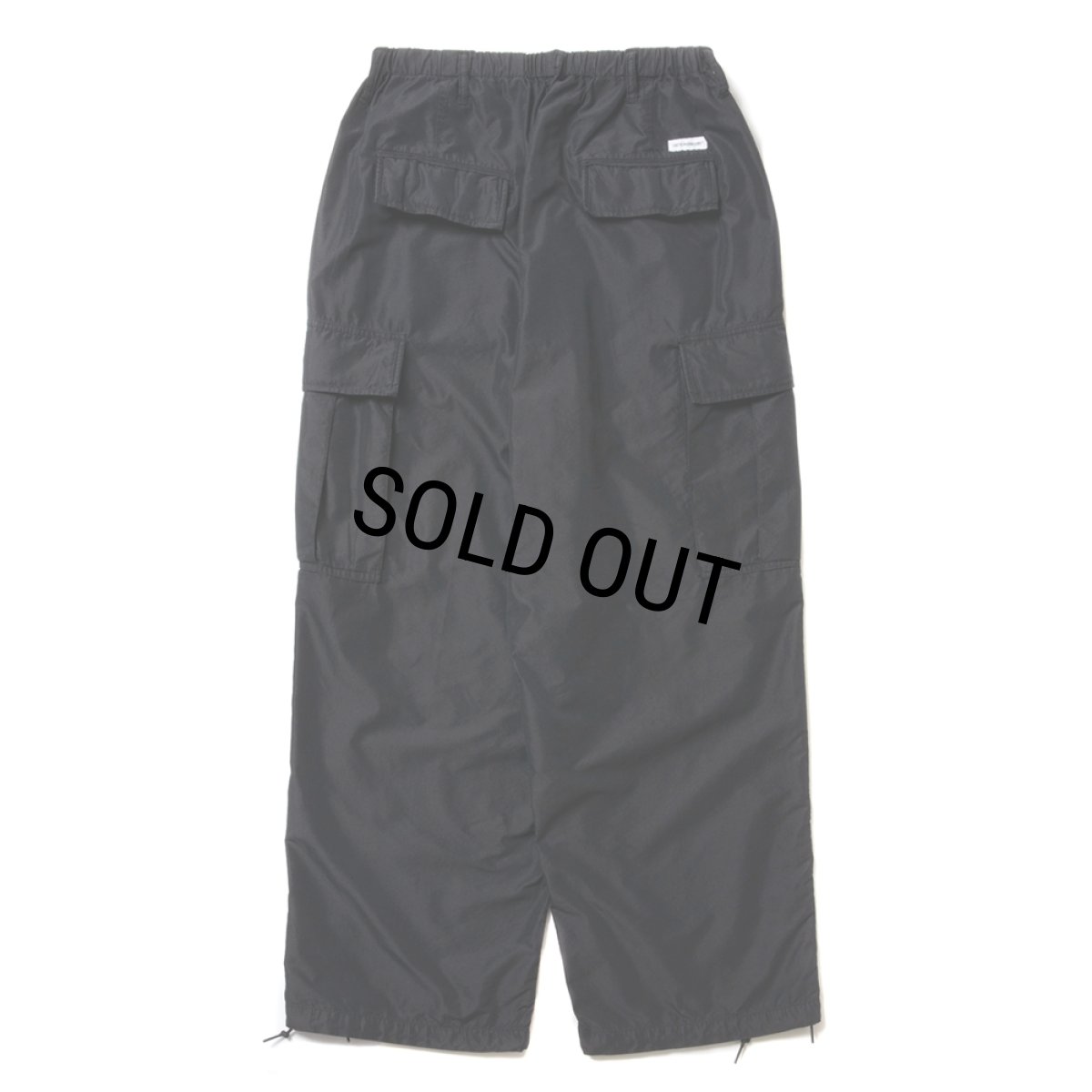 画像2: COOTIE PRODUCTIONS/N/C Poplin 6 Pocket Easy Pants（Black）［6ポケットイージーパンツ-25春夏］ (2)