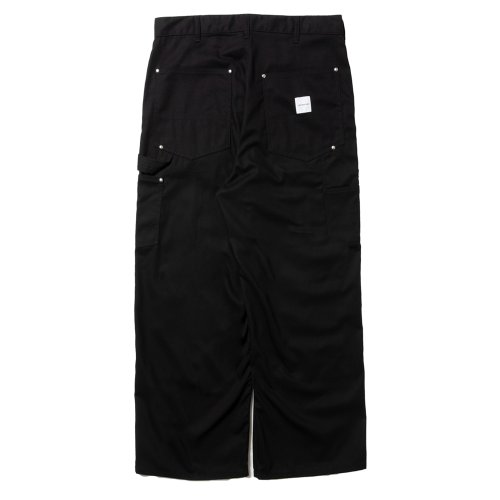 他の写真2: COOTIE PRODUCTIONS/Abyss Dyed Duck Double Knee Painter Pants（Black）［ダブルニーペインターパンツ-25春夏］