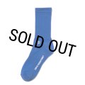 COOTIE PRODUCTIONS/Raza Middle Socks（Blue）［ミドルソックス-25春夏］