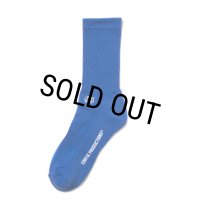 COOTIE PRODUCTIONS/Raza Middle Socks（Blue）［ミドルソックス-25春夏］