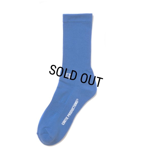 画像1: COOTIE PRODUCTIONS/Raza Middle Socks（Blue）［ミドルソックス-25春夏］