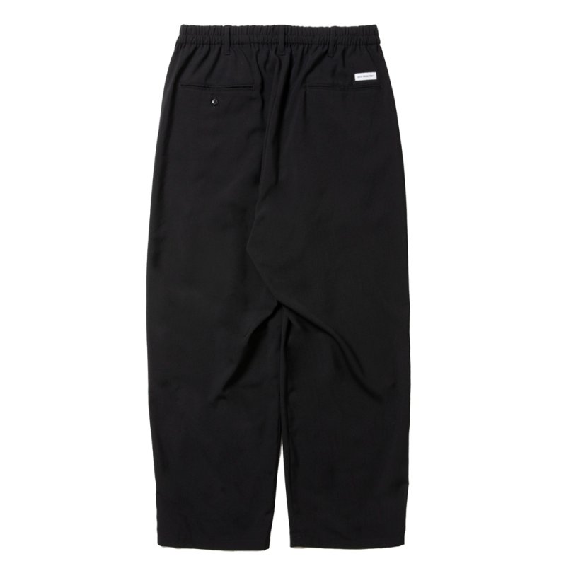画像2: COOTIE PRODUCTIONS/T/W 2 Tuck Easy Pants（Black）［ツータックイージーパンツ-25春夏］