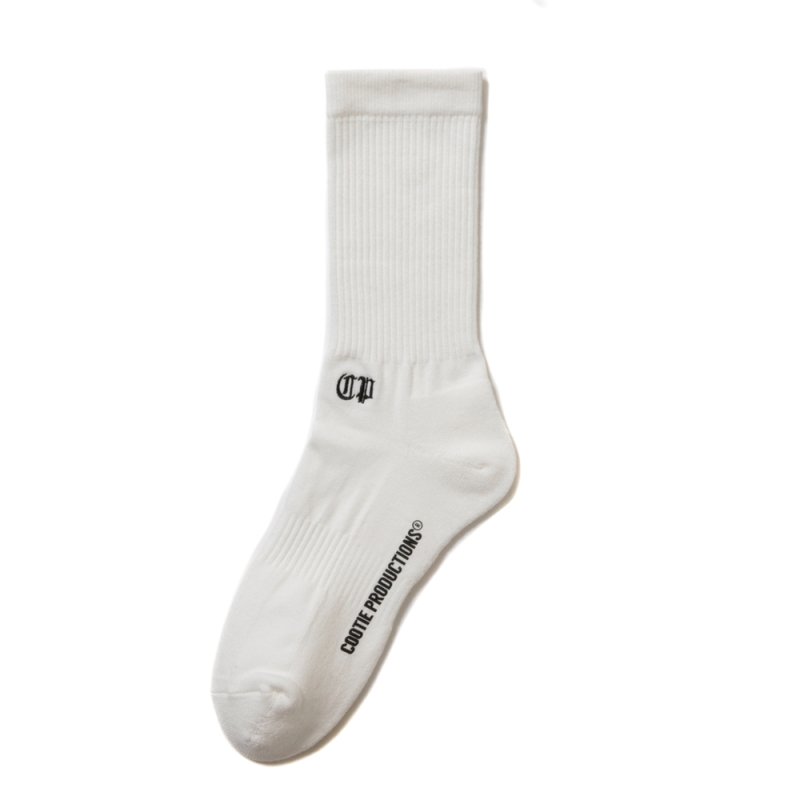 画像1: COOTIE PRODUCTIONS/Raza Middle Socks（Off White）［ミドルソックス-25春夏］
