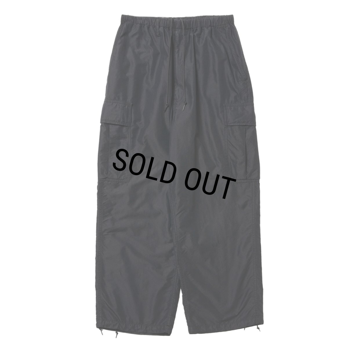 画像1: COOTIE PRODUCTIONS/N/C Poplin 6 Pocket Easy Pants（Black）［6ポケットイージーパンツ-25春夏］ (1)