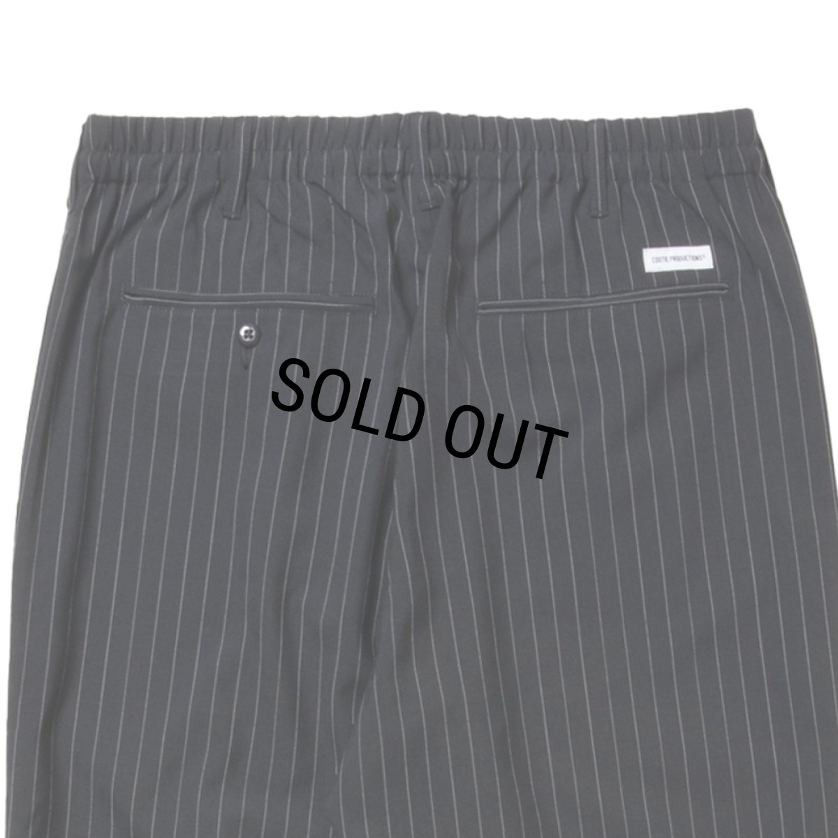 画像4: COOTIE PRODUCTIONS/T/W Square Leg Easy Pants（Stripe）［スクエアレッグイージーパンツ-25春夏］ (4)