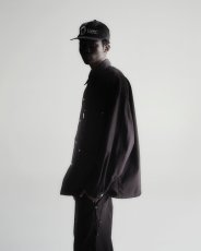 画像8: COOTIE PRODUCTIONS/Abyss Dyed Duck Double Knee Painter Pants（Black）［ダブルニーペインターパンツ-25春夏］ (8)