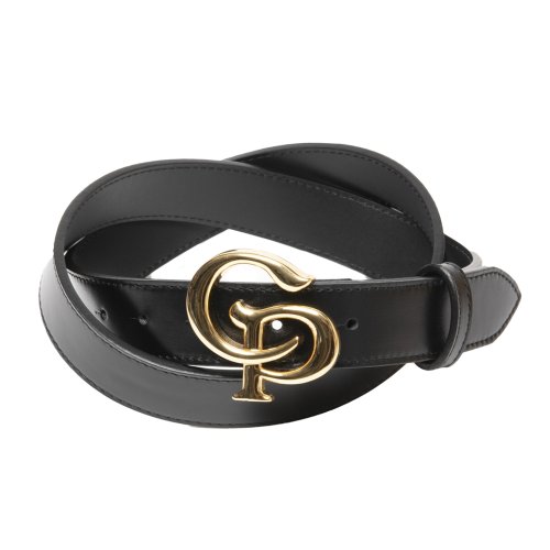 他の写真1: COOTIE PRODUCTIONS/Symbol Buckle Leather Belt（Gold）［シンボルバックルレザーベルト-25春夏］