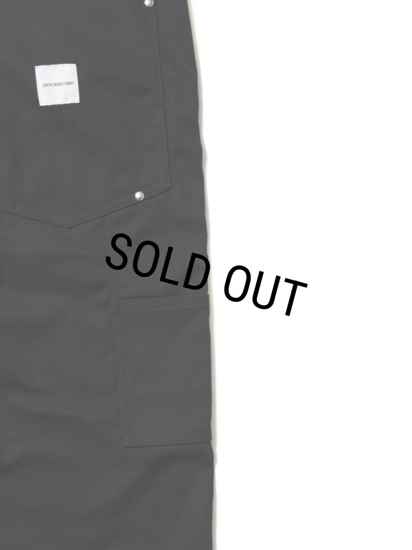 COOTIE PRODUCTIONS/Abyss Dyed Duck Double Knee Painter Pants