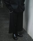画像5: COOTIE PRODUCTIONS/Leno Cloth T/Q Cut Easy Trousers（Black）［スリークォーターカットイージートラウザース-25春夏］