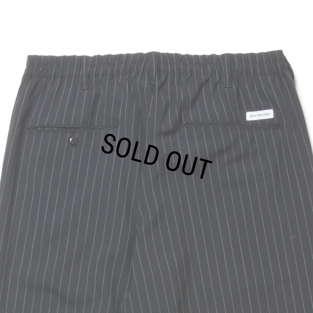 画像4: COOTIE PRODUCTIONS/T/W 2 Tuck Easy Pants（Stripe）［ツータックイージーパンツ-25春夏］ (4)