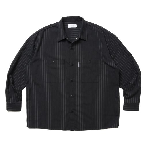 他の写真1: COOTIE PRODUCTIONS/T/W Work L/S Shirt（Stripe）［ワークシャツ-25春夏］