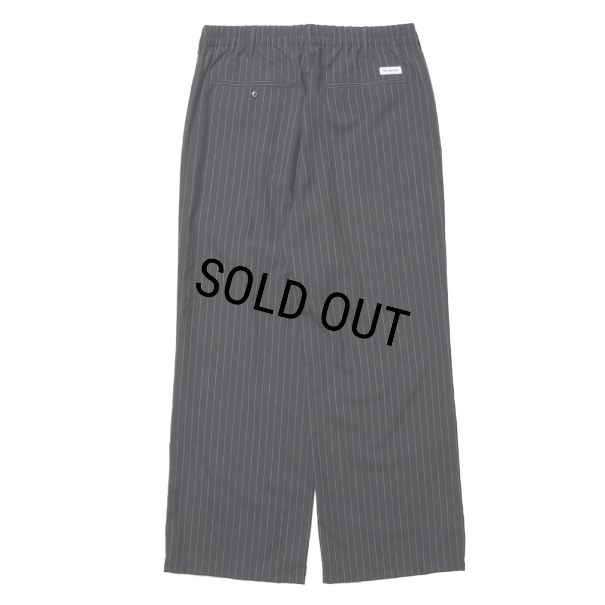 画像2: COOTIE PRODUCTIONS/T/W Square Leg Easy Pants（Stripe）［スクエアレッグイージーパンツ-25春夏］ (2)