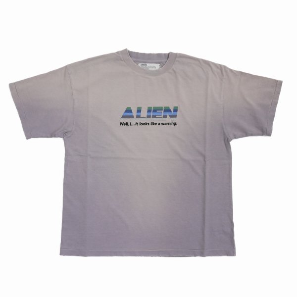 画像1: DAIRIKU/"Alien" Vintage Wash H-S Tee（Vintage Purple）［ヴィンテージウォッシュT-25春夏］