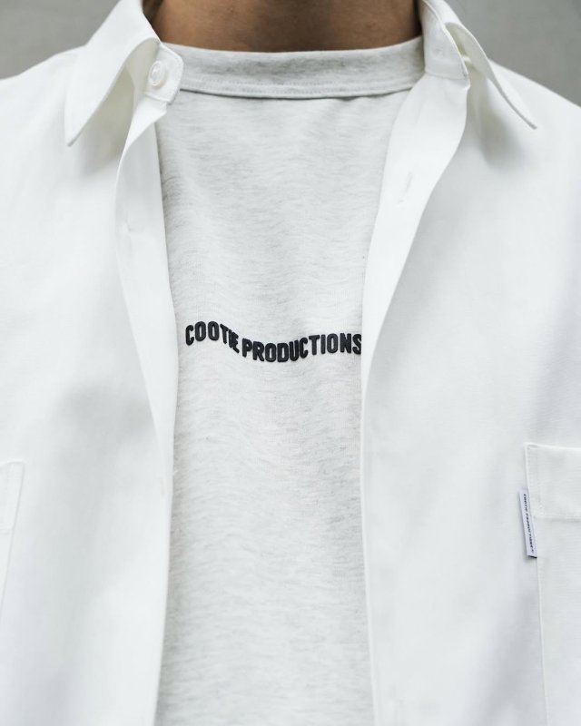 COOTIE PRODUCTIONS/C/R Smooth Jersey T/Q Raglan Sleeve Tee（White