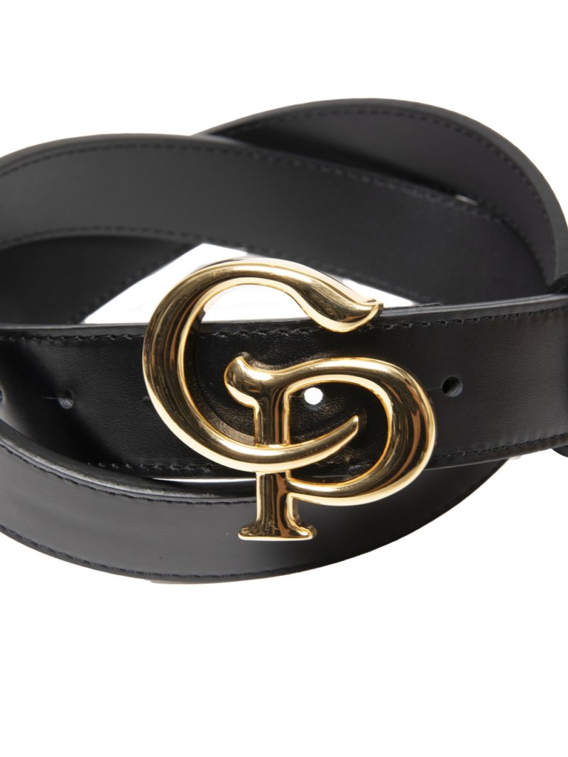 画像2: COOTIE PRODUCTIONS/Symbol Buckle Leather Belt（Gold）［シンボルバックルレザーベルト-25春夏］