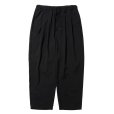 画像1: COOTIE PRODUCTIONS/T/W 2 Tuck Easy Pants（Black）［ツータックイージーパンツ-25春夏］ (1)