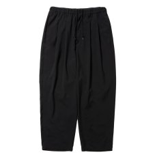 画像1: COOTIE PRODUCTIONS/T/W 2 Tuck Easy Pants（Black）［ツータックイージーパンツ-25春夏］ (1)