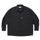 COOTIE PRODUCTIONS/T/W Work L/S Shirt（Stripe）［ワークシャツ-25春夏］