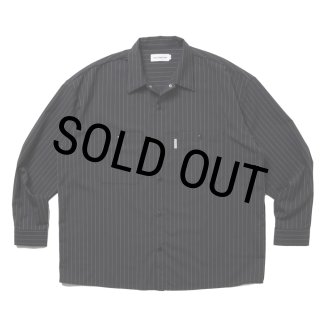 COOTIE PRODUCTIONS/T/W Work L/S Shirt（Stripe）［ワークシャツ-25春