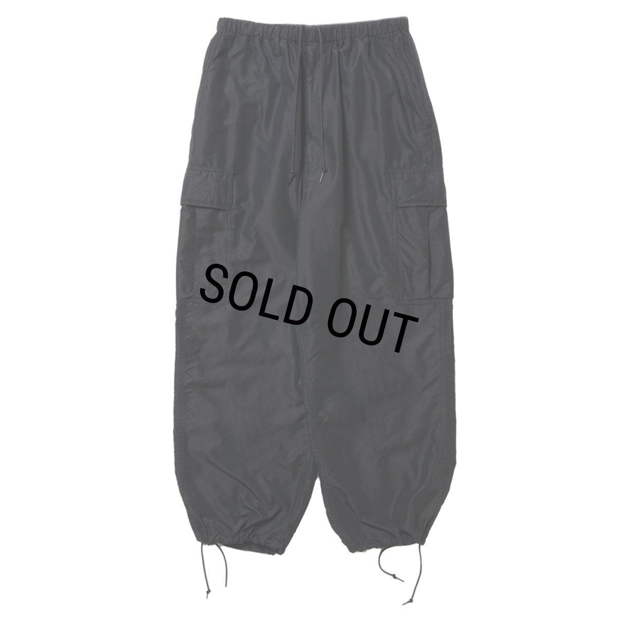 画像3: COOTIE PRODUCTIONS/N/C Poplin 6 Pocket Easy Pants（Black）［6ポケットイージーパンツ-25春夏］ (3)