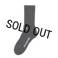 COOTIE PRODUCTIONS/Raza Middle Socks（Black）［ミドルソックス-25春夏］