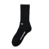 COOTIE PRODUCTIONS/Raza Middle Socks（Black）［ミドルソックス-25春夏］