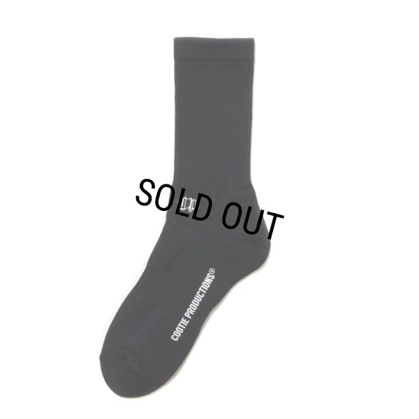 画像1: COOTIE PRODUCTIONS/Raza Middle Socks（Black）［ミドルソックス-25春夏］