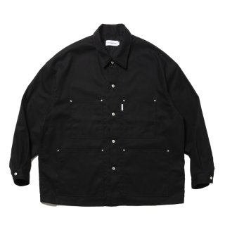 COOTIE PRODUCTIONS/Abyss Dyed Duck Coverall（Black）［ダック