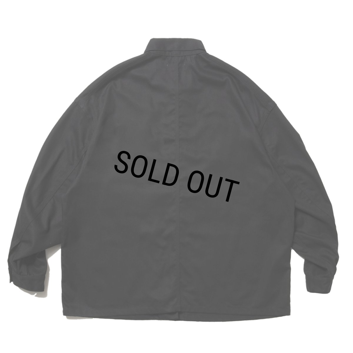 画像2: COOTIE PRODUCTIONS/Abyss Dyed Duck Coverall（Black）［ダックカバーオール-25春夏］ (2)