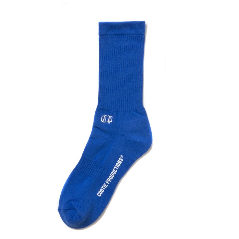 画像1: COOTIE PRODUCTIONS/Raza Middle Socks（Blue）［ミドルソックス-25春夏］