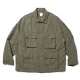 画像1: COOTIE PRODUCTIONS/N/C Poplin BDU Jacket（Sage）［BDUジャケット-25春夏］ (1)