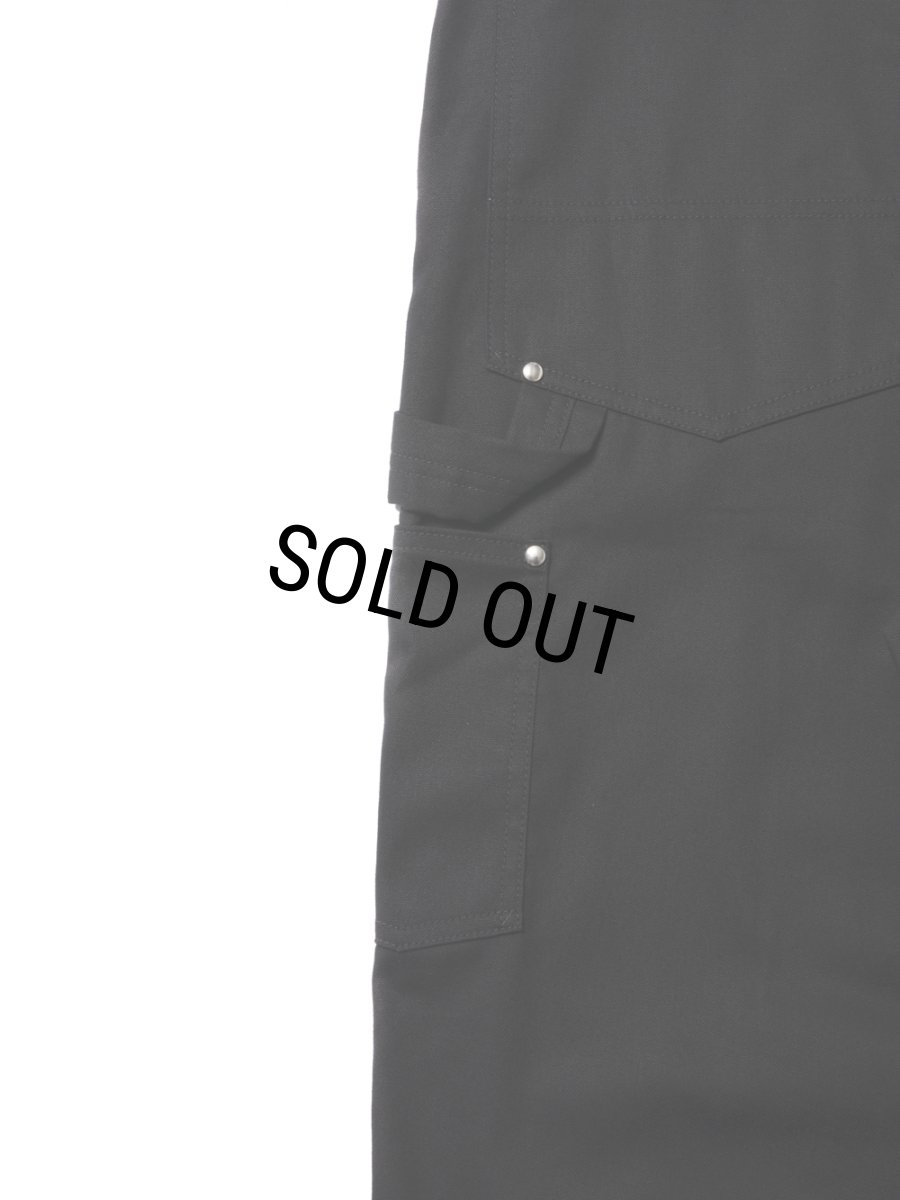 画像4: COOTIE PRODUCTIONS/Abyss Dyed Duck Double Knee Painter Pants（Black）［ダブルニーペインターパンツ-25春夏］ (4)
