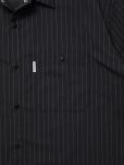 画像3: COOTIE PRODUCTIONS/T/W Work L/S Shirt（Stripe）［ワークシャツ-25春夏］ (3)