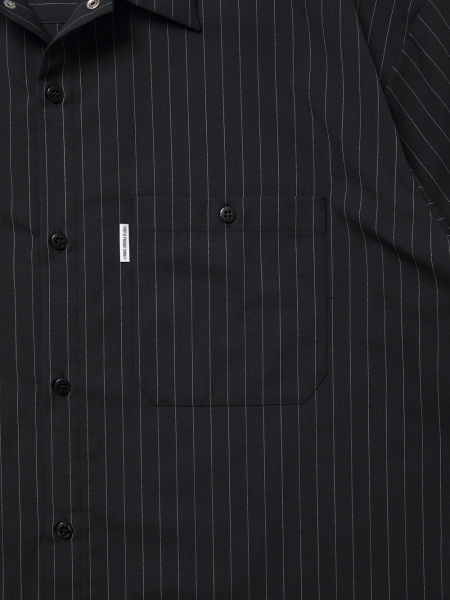 画像3: COOTIE PRODUCTIONS/T/W Work L/S Shirt（Stripe）［ワークシャツ-25春夏］ (3)