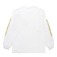 画像2: WACKO MARIA/WASHED HEAVY WEIGHT LONG SLEEVE T-SHIRT（WHITE）［刺繍+プリント長袖T-25春夏］ (2)