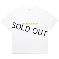 WACKO MARIA/WASHED HEAVY WEIGHT T-SHIRT（WHITE）［プリントT-25春夏］