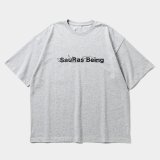 TIGHTBOOTH x SauRas Being S/S T-SHIRT（Grey）［プリントT-25春夏］