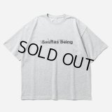 TIGHTBOOTH x SauRas Being S/S T-SHIRT（Grey）［プリントT-25春夏］