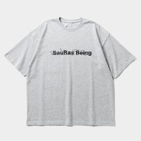 TIGHTBOOTH x SauRas Being S/S T-SHIRT（Grey）［プリントT-25春夏］