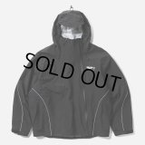 【30％OFF】TIGHTBOOTH x SauRas Being MOUNTAIN PARKA（Black）［マウンテンパーカー-25春夏］