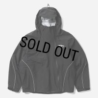 【30％OFF】TIGHTBOOTH x SauRas Being MOUNTAIN PARKA（Black）［マウンテンパーカー-25春夏］