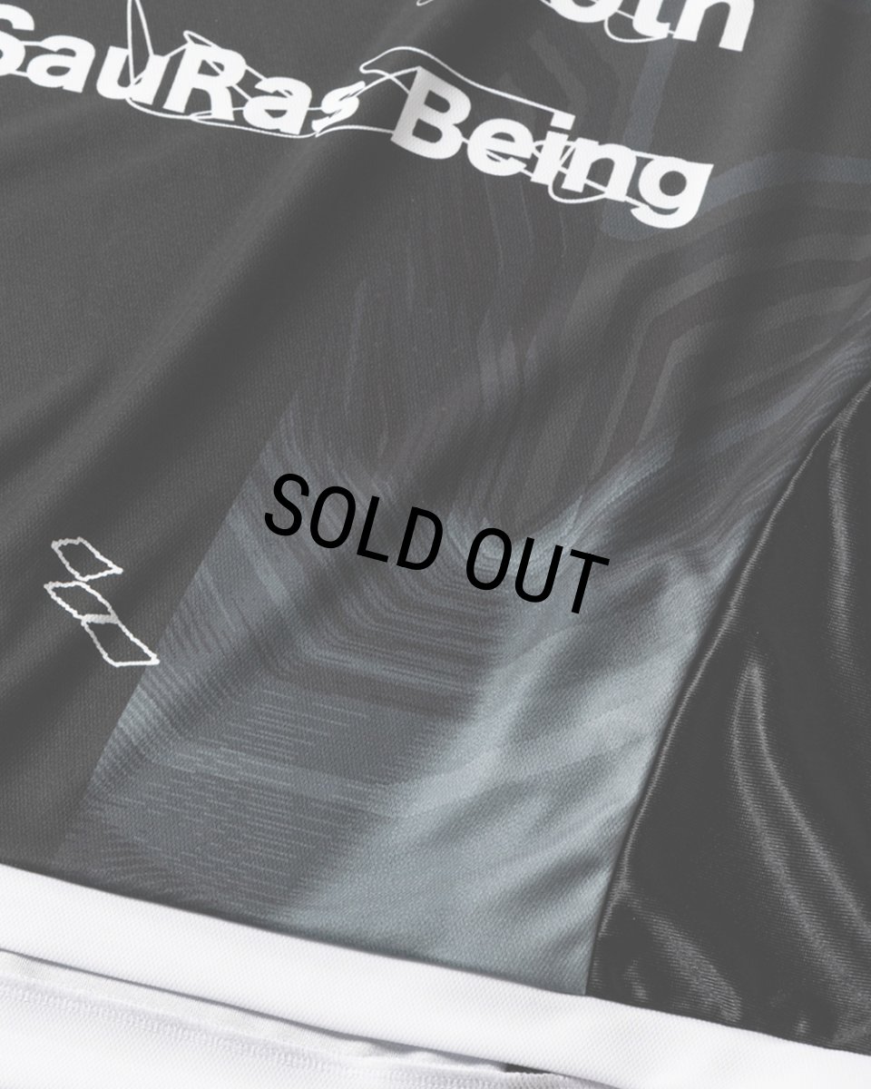 画像7: TIGHTBOOTH x SauRas Being L/S SOCCER JERSEY（Black）［サッカージャージ-25春夏］ (7)