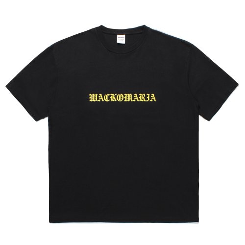 他の写真1: WACKO MARIA/WASHED HEAVY WEIGHT T-SHIRT（BLACK）［プリントT-25春夏］