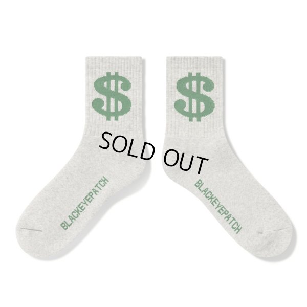 画像2: BlackEyePatch/DOLLAR SIGN SOCKS（GRAY）